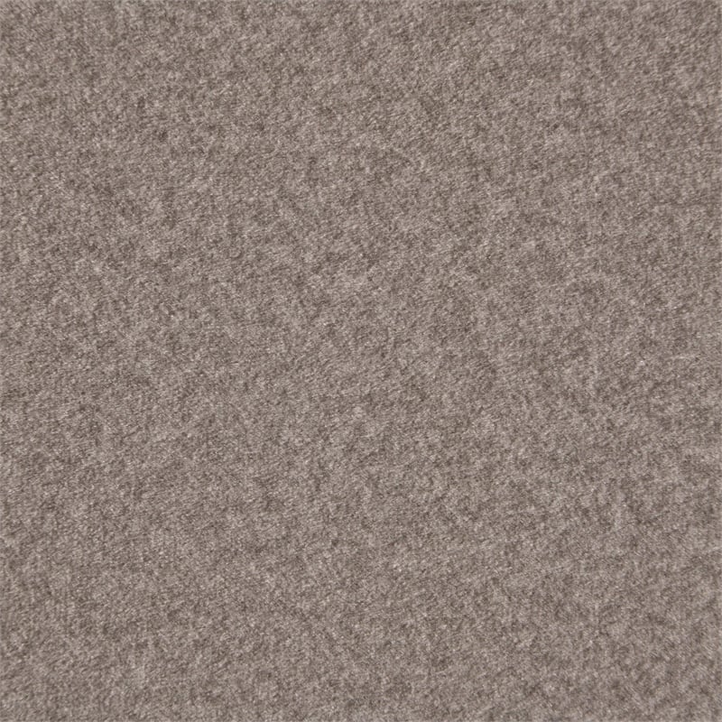 Meridian Furniture Gatsby Taupe Mohair Velvet Upholstered Twin Trundle Bed