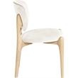 Meridian Furniture Velora Cream Velvet Performance Fabric DC (Set of 2)
