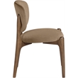 Meridian Furniture Velora Beige Velvet Performance Fabric DC (Set of 2)
