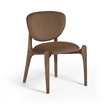 Meridian Furniture Velora Brown Velvet Performance Fabric DC (Set of 2)
