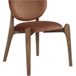 Meridian Furniture Velora Cognac Velvet Performance Fabric DC (Set of 2)