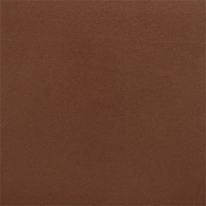 Meridian Furniture Velora Cognac Velvet Performance Fabric DC (Set of 2)