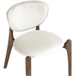 Meridian Furniture Velora Cream Velvet Performance Fabric DC (Set of 2)