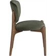 Meridian Furniture Velora Green Velvet Performance Fabric DC (Set of 2)