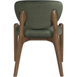 Meridian Furniture Velora Green Velvet Performance Fabric DC (Set of 2)
