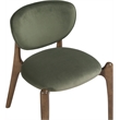 Meridian Furniture Velora Green Velvet Performance Fabric DC (Set of 2)