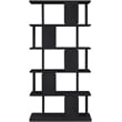 Meridian Furniture Nexa Black Solid Wood Bookcase