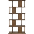 Meridian Furniture Nexa Brown Solid Wood Bookcase