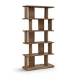 Meridian Furniture Nexa Brown Solid Wood Bookcase