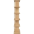 Meridian Furniture Nexa Natural Solid Wood Bookcase