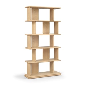Meridian Furniture Nexa Natural Solid Wood Bookcase