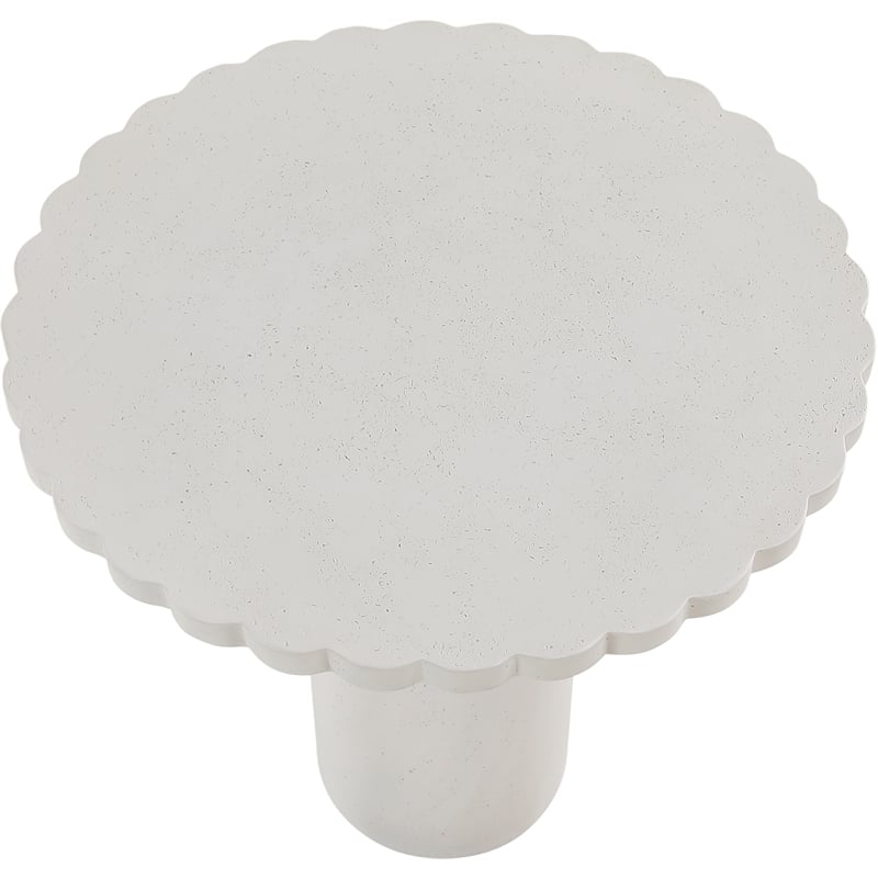 Meridian Furniture Petalia Cream Concrete Indoor / Outdoor Counter Table