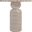 Meridian Furniture Petalia Travertine Concrete Indoor / Outdoor Counter Table