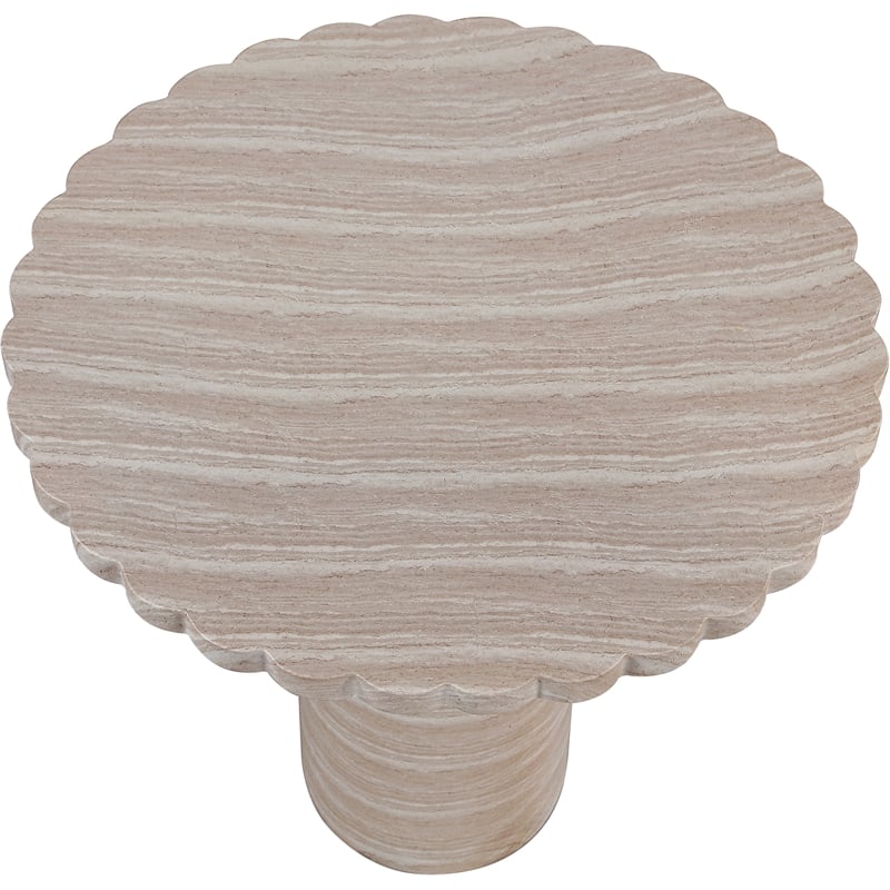 Meridian Furniture Petalia Travertine Concrete Indoor / Outdoor Counter Table