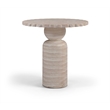 Meridian Furniture Petalia Travertine Concrete Indoor / Outdoor Counter Table