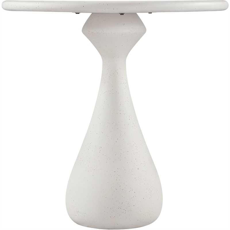 Meridian Furniture Sano Cream Concrete Indoor / Outdoor Counter Table