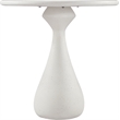 Meridian Furniture Sano Cream Concrete Indoor / Outdoor Counter Table