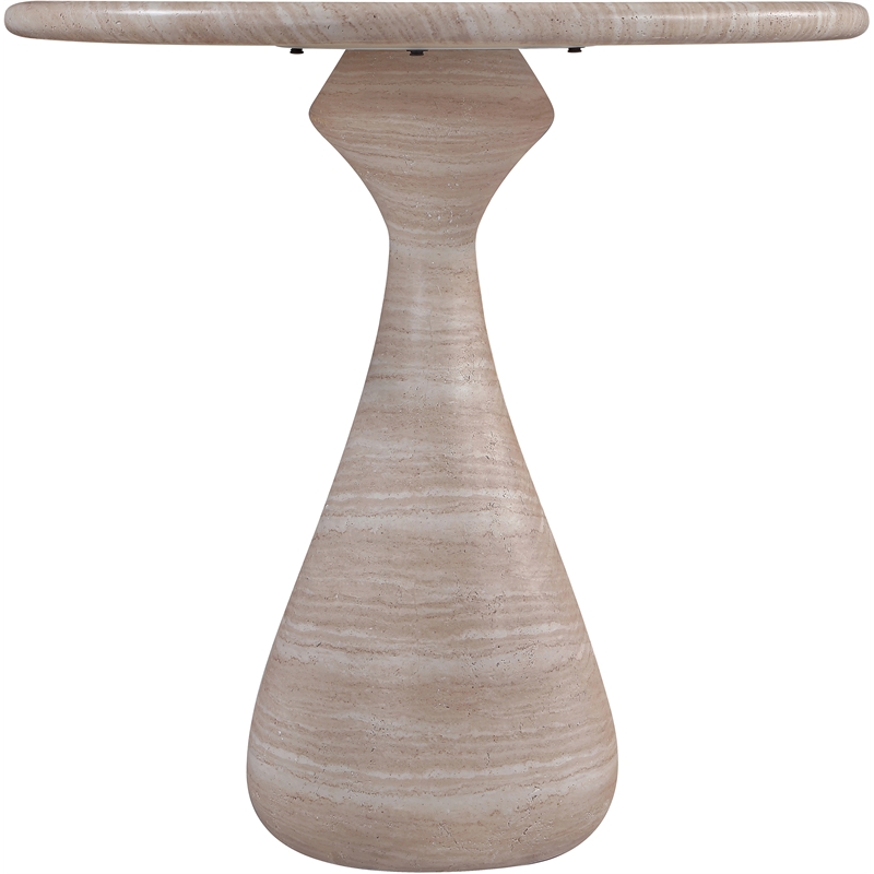 Meridian Furniture Sano Travertine Concrete Indoor / Outdoor Counter Table