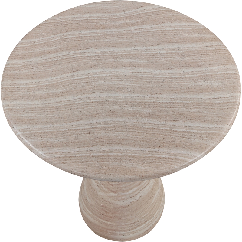 Meridian Furniture Sano Travertine Concrete Indoor / Outdoor Counter Table