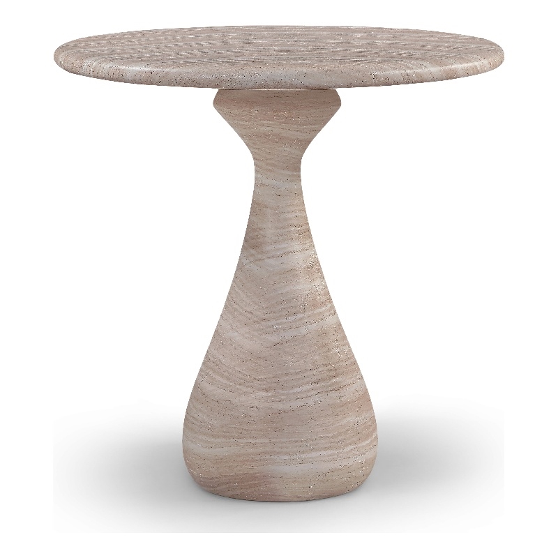 Meridian Furniture Sano Travertine Concrete Indoor / Outdoor Counter Table
