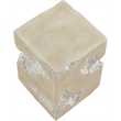 Meridian Furniture Naturae Beige Concrete Indoor / Outdoor End / Side Table