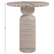 Meridian Furniture Petalia Travertine Concrete Indoor / Outdoor Bar Table