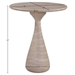 Meridian Furniture Sano Travertine Concrete Indoor / Outdoor Bar Table