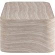 Meridian Furniture Vellon Travertine Concrete Indoor / Outdoor Coffee Table