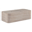 Meridian Furniture Vellon Travertine Concrete Indoor / Outdoor Coffee Table