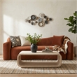 Meridian Furniture Calix Travertine Concrete Indoor / Outdoor Coffee Table