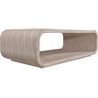 Meridian Furniture Calix Travertine Concrete Indoor / Outdoor Coffee Table