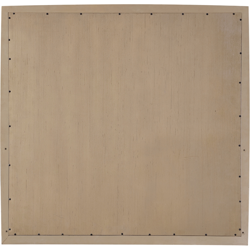 Meridian Furniture Caswell Natural Oak Veneer And Solid Wood Mirror