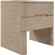 Meridian Furniture Caswell Natural Oak Veneer And Solid Wood Nightstand