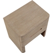 Meridian Furniture Caswell Natural Oak Veneer And Solid Wood Nightstand