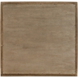 Meridian Furniture Caswell Brown Oak Veneer And Solid Wood Mirror