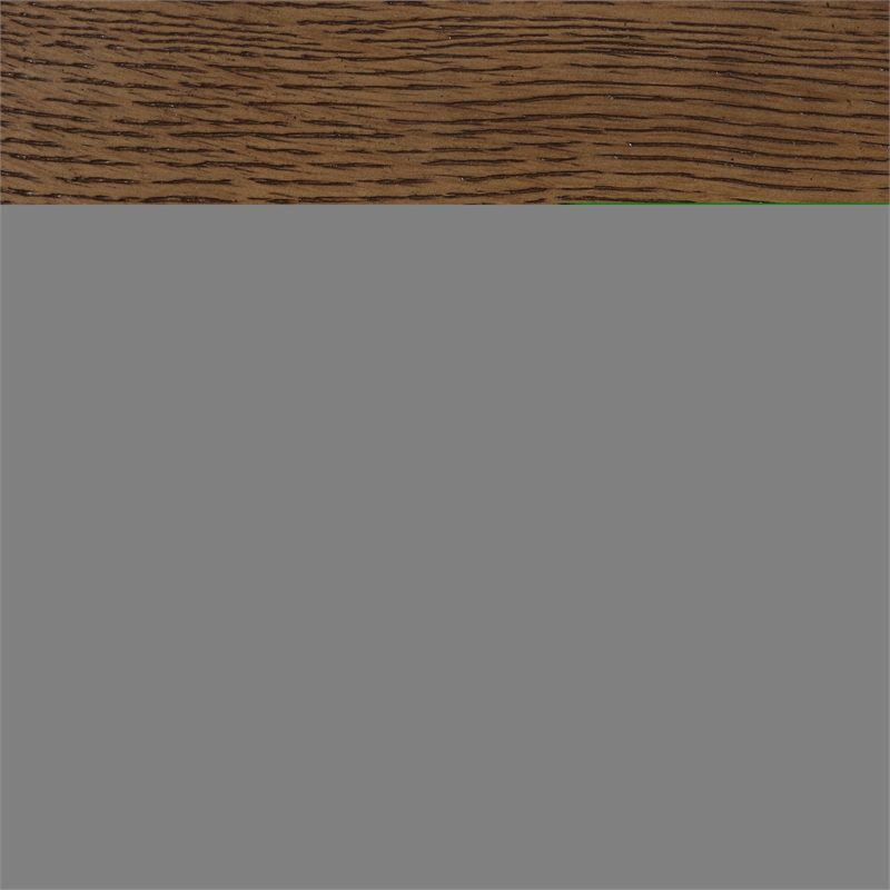 Meridian Furniture Caswell Brown Oak Veneer And Solid Wood Mirror