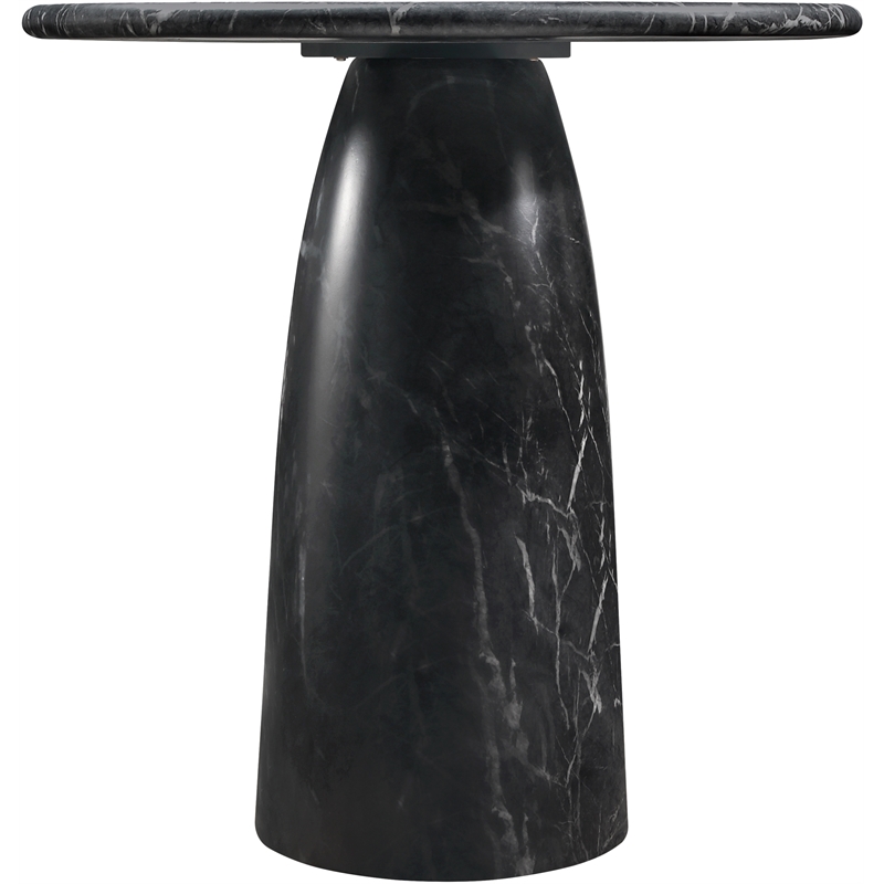 Meridian Furniture Cosenza Black Concrete Indoor/Outdoor Counter Height Table
