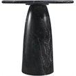 Meridian Furniture Cosenza Black Concrete Indoor/Outdoor Counter HT Table