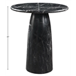 Meridian Furniture Cosenza Black Concrete Indoor/Outdoor Counter HT Table