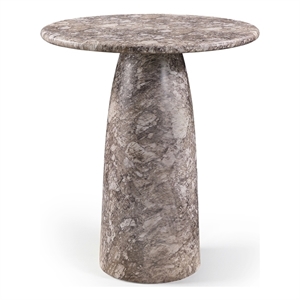 Meridian Furniture Cosenza Brown Concrete Indoor/Outdoor Counter Height Table