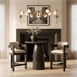 Meridian Furniture Cosenza Black Concrete Indoor/Outdoor Counter Table
