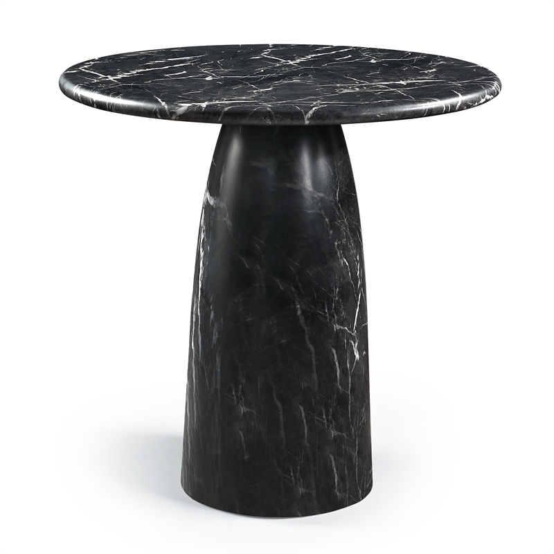 Meridian Furniture Cosenza Black Concrete Indoor/Outdoor Counter Height Table