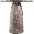 Meridian Furniture Cosenza Brown Concrete Indoor/Outdoor Counter Table