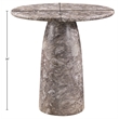 Meridian Furniture Cosenza Brown Concrete Indoor/Outdoor Counter Table