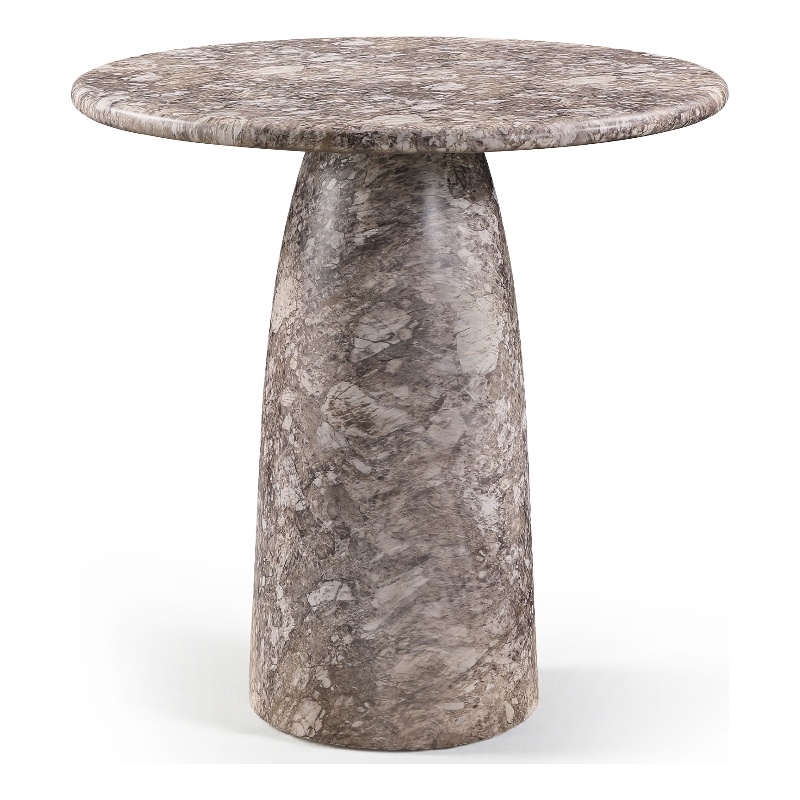 Meridian Furniture Cosenza Brown Concrete Indoor/Outdoor Counter Height Table