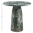 Meridian Furniture Cosenza Green Concrete Indoor/Outdoor Counter Table