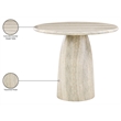 Meridian Furniture Cosenza Travertine Concrete Indoor/Outdoor Counter Table