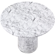 Meridian Furniture Cosenza White Concrete Indoor/Outdoor Counter Table