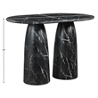 Meridian Furniture Cosenza Black Concrete Indoor/Outdoor Counter Height Table
