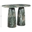 Meridian Furniture Cosenza Green Concrete Indoor/Outdoor Counter Height Table